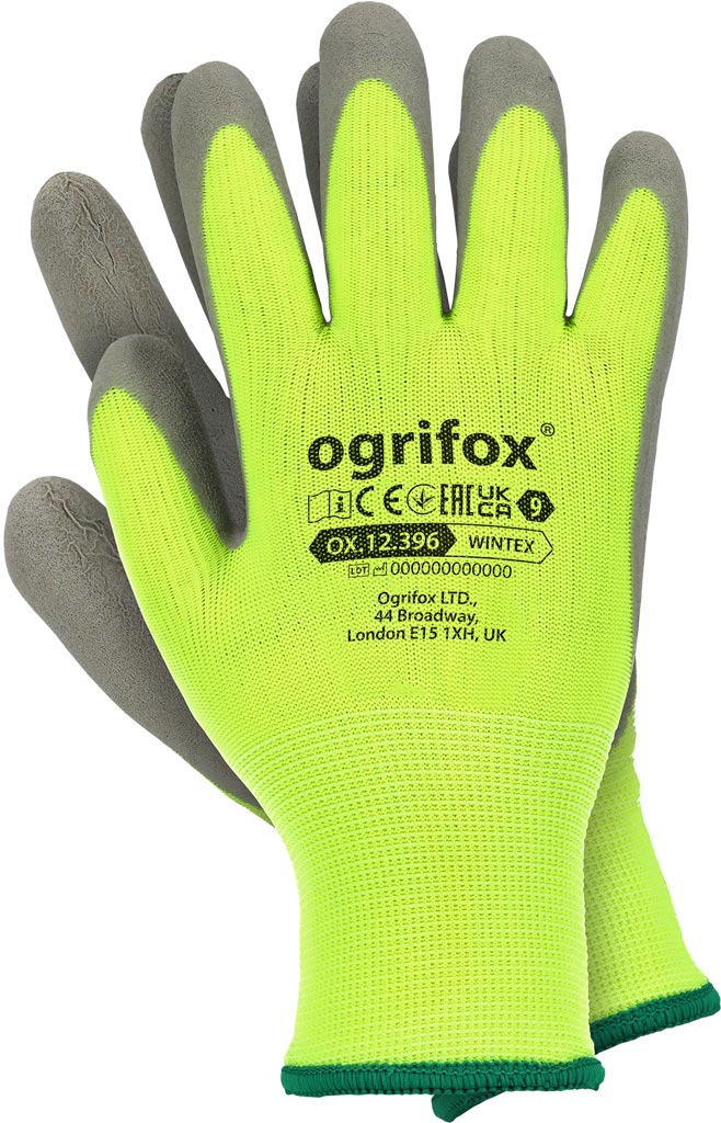 Rękawice Ochronne Ox.12.396 Wintex OGRIFOX żółto-szare