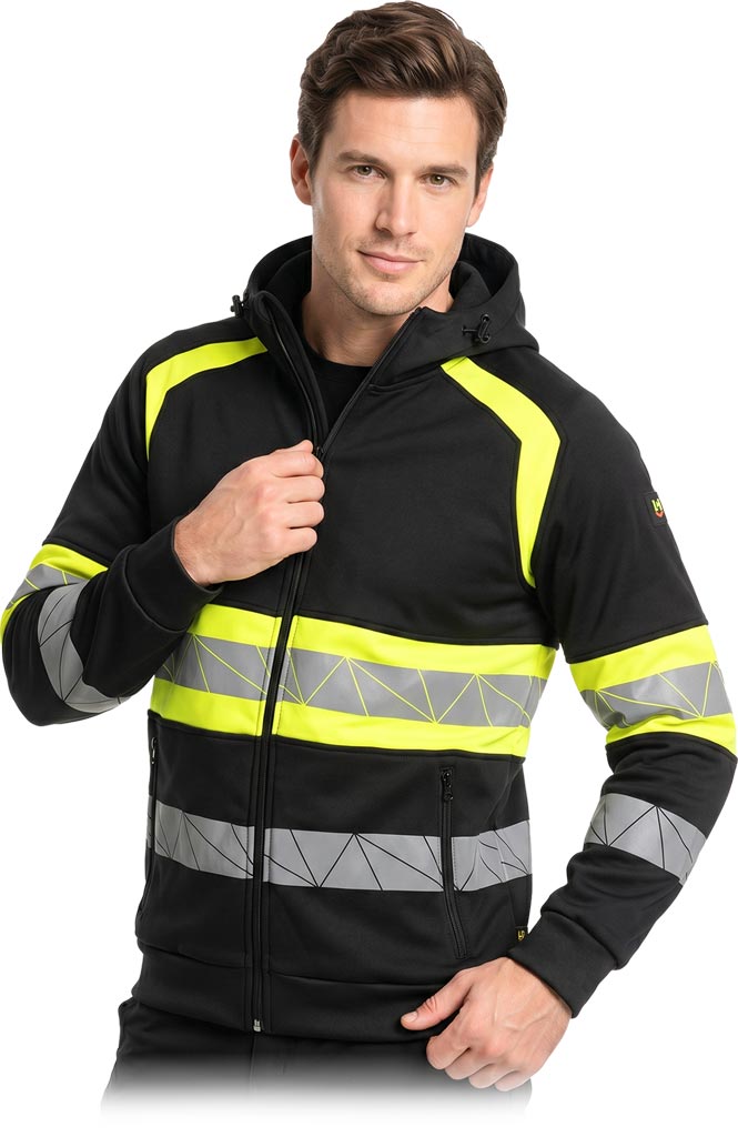 Bluza Ochronna L.HOLLMAN czarna