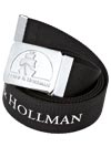 Pasek L.HOLLMAN czarny