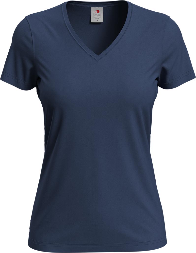 T-shirt Damski STEDMAN granatowy