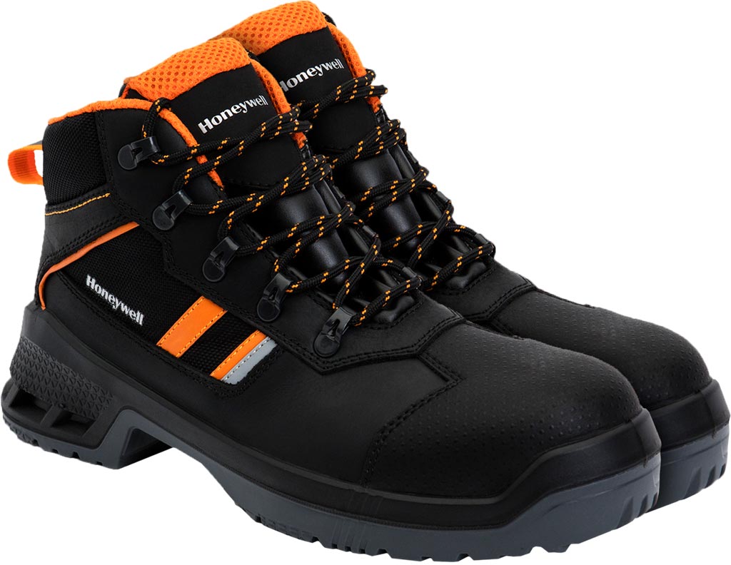 BUTY Bezpieczne HONEYWELL czarno-pomarańczowe