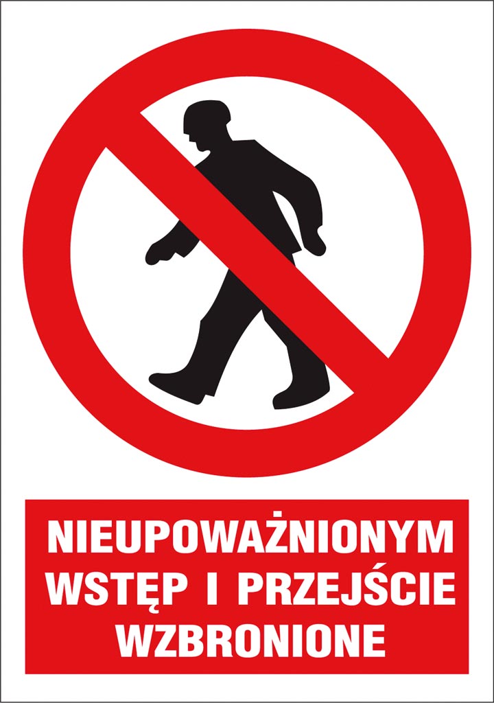 ZNAK Bezpieczeństwa ANRO