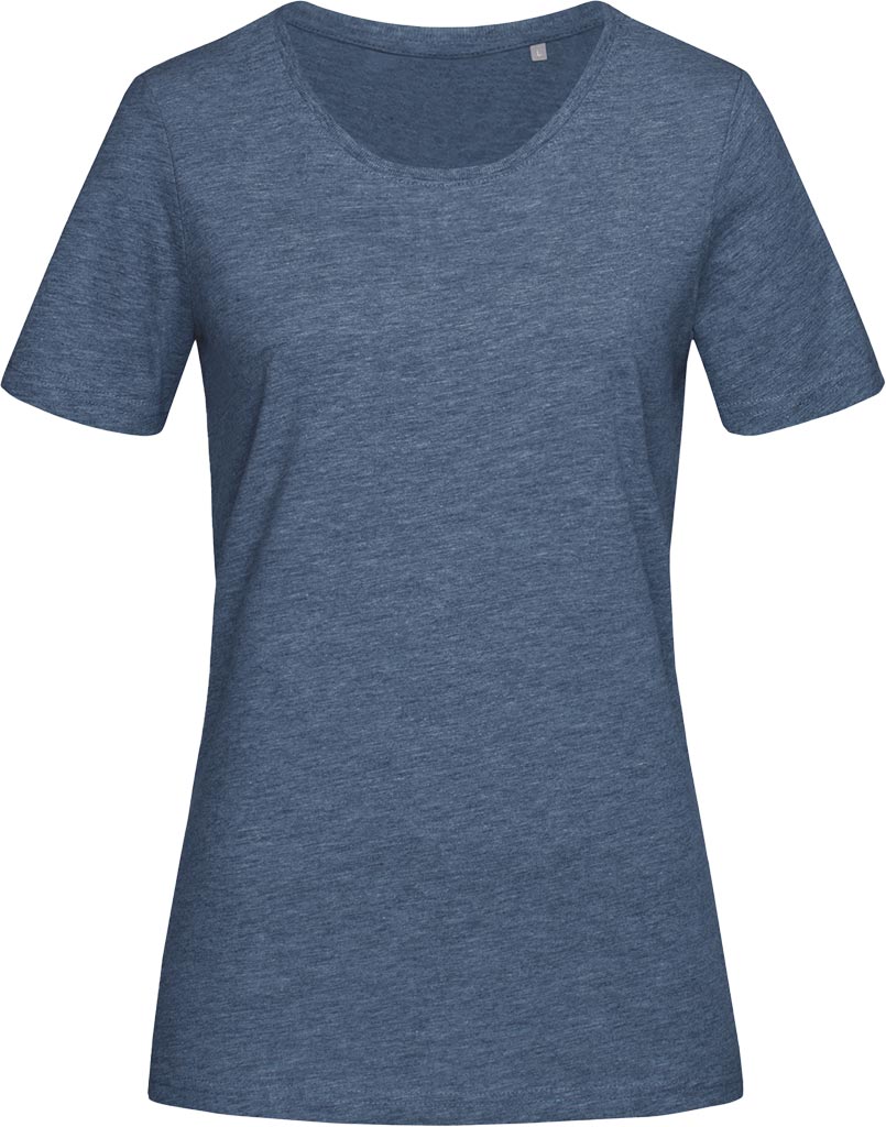 T-shirt Damski STEDMAN dark denim heather