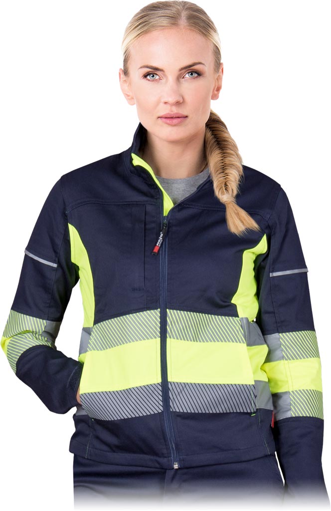 Bluza Ochronna REIS granatowo-żółta