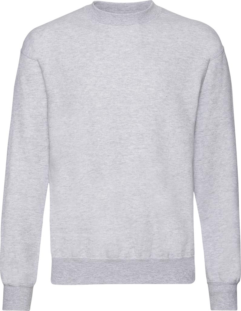Bluza FRUIT OF THE LOOM jasnoszara