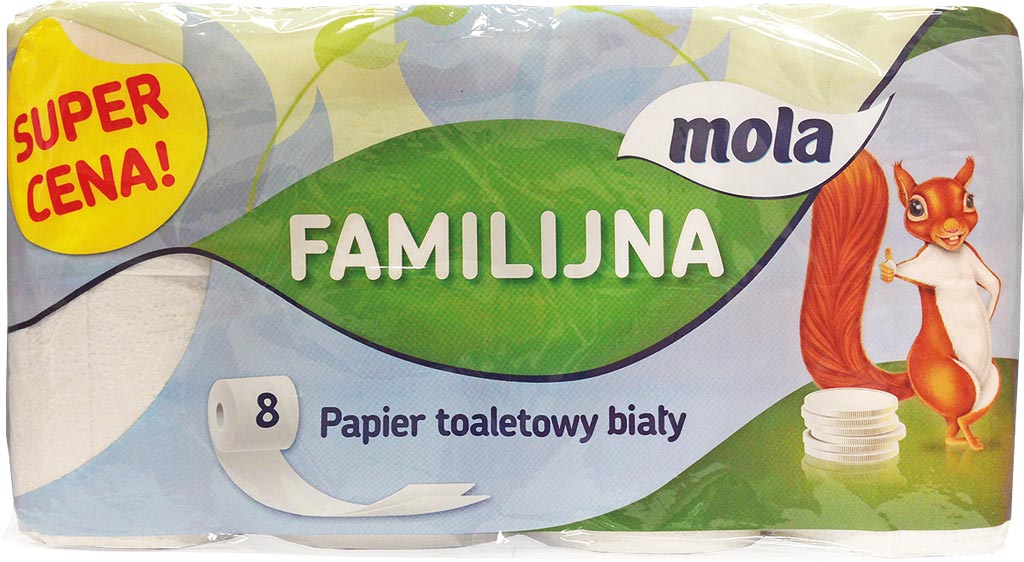 Papier Toaletowy MOLA biały