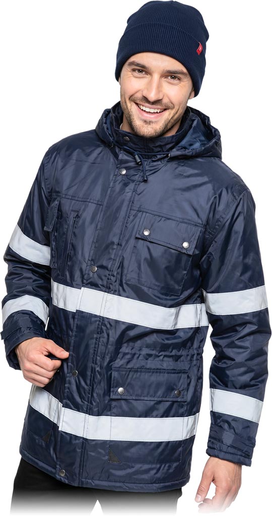 Kurtka Ochronna Ocieplana REIS granatowa