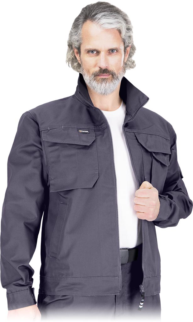 Bluza Ochronna L.HOLLMAN szary/stalowa