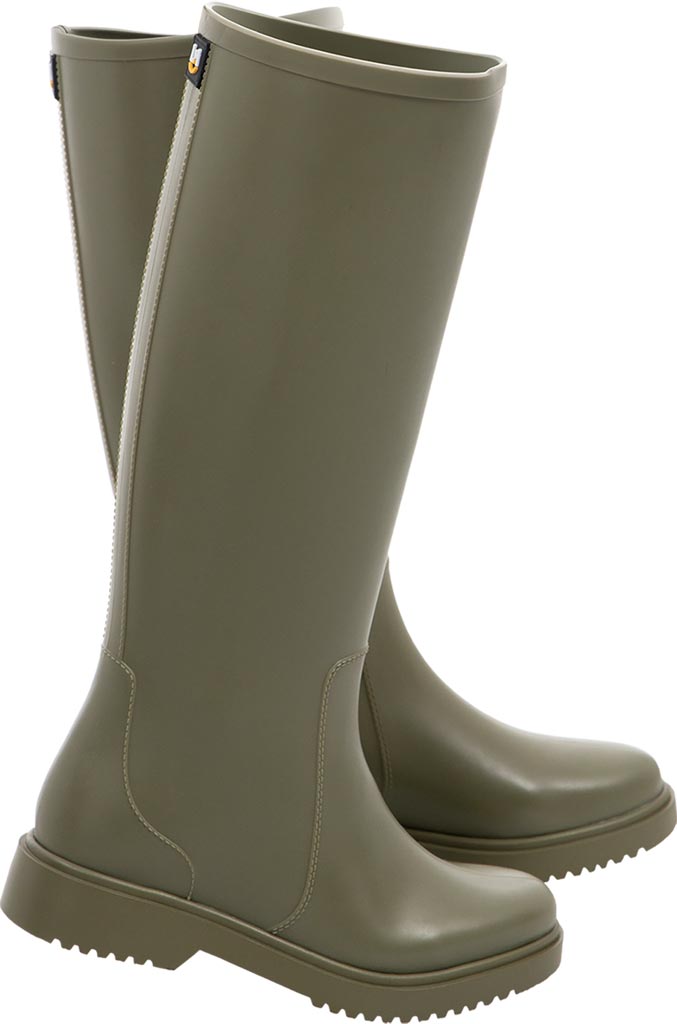 BUTY z PCV L.HOLLMAN khakie