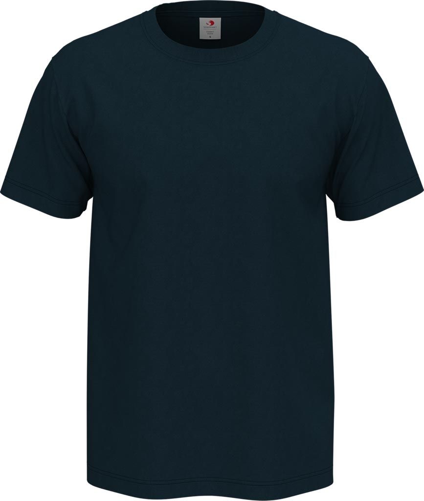 T-shirt Męski STEDMAN niebieski marina