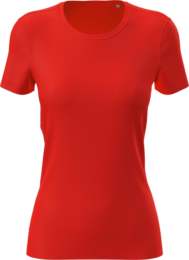 T-shirt Damski STEDMAN czerwony szkarłatny