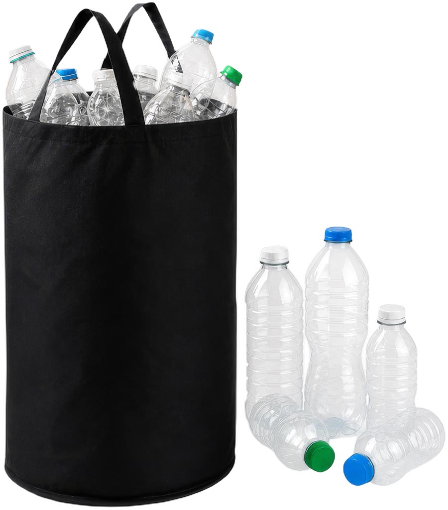 Torba na Butelki REIS czarna