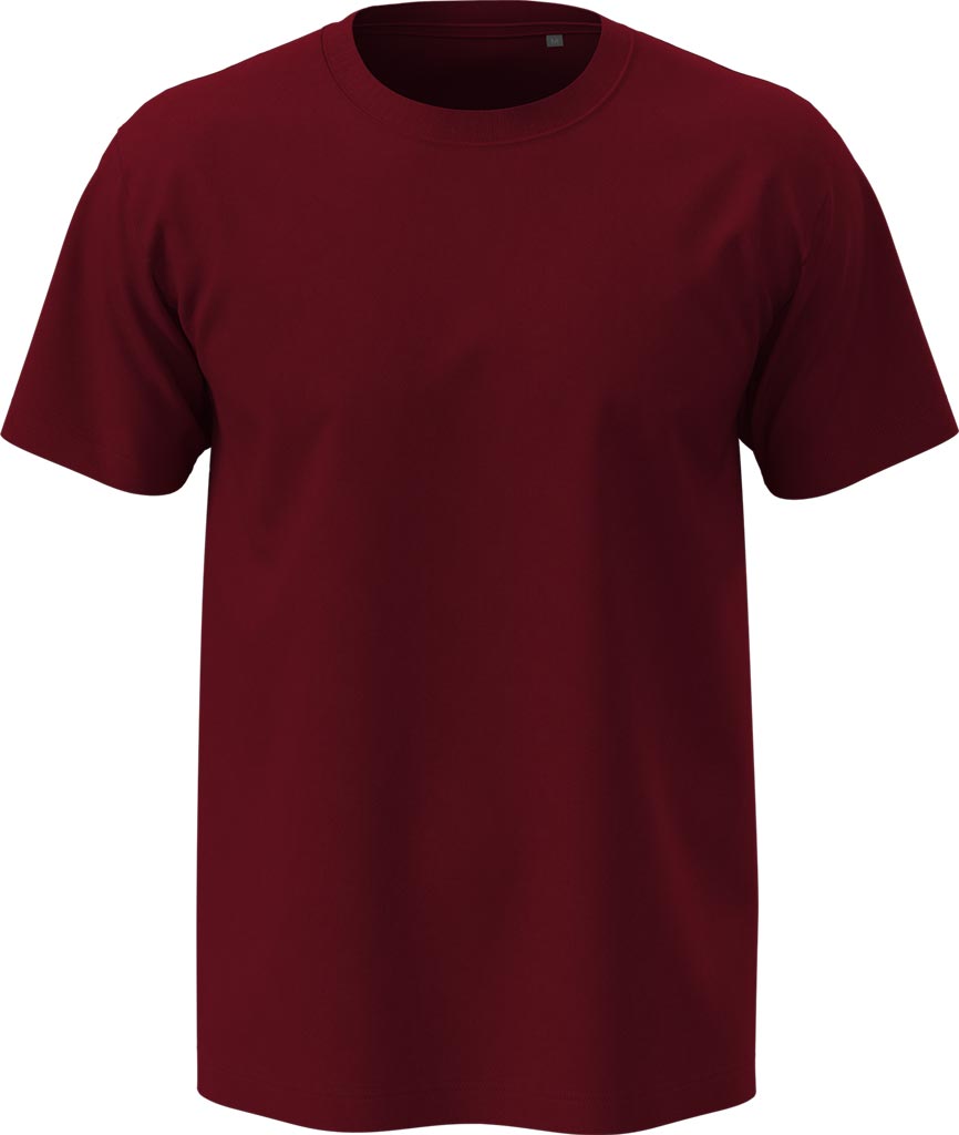 T-shirt Męski STEDMAN bordeaux