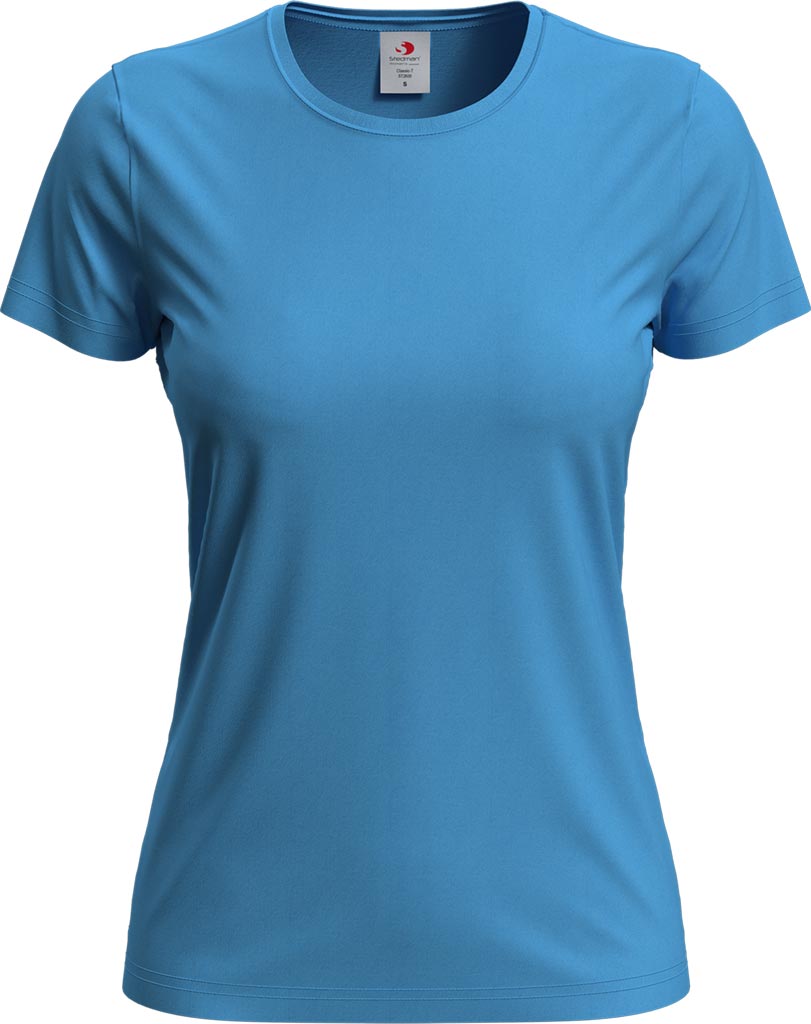 T-shirt Damski STEDMAN jasnoniebieski