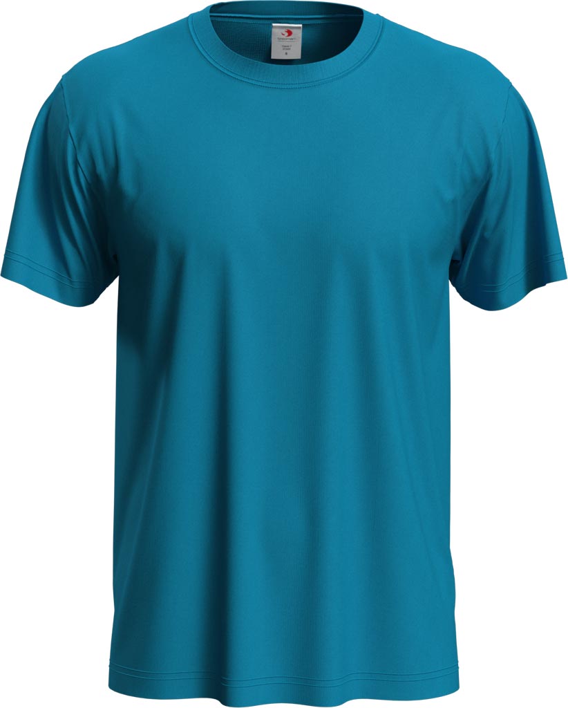 T-shirt STEDMAN niebieski oceaniczny