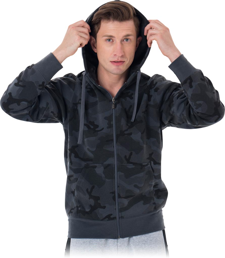 Bluza Ochronna REIS moro-czarna
