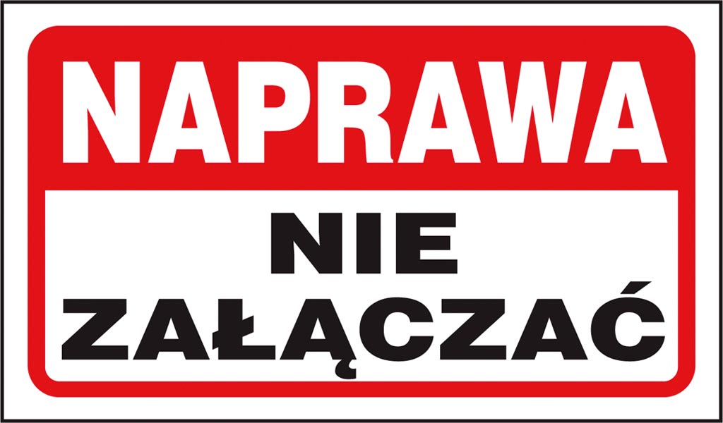 ZNAK Bezpieczeństwa ANRO
