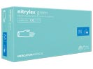 Rękawice Nitrylowe 8% VAT MERCATOR MEDICAL miętowe męskie