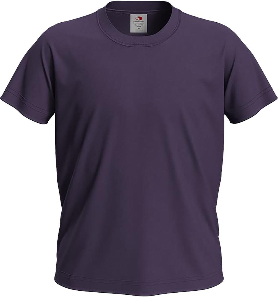 T-shirt Dziecięcy STEDMAN jagodowy deep
