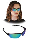 Okulary Ochronne MCR niebieski, lustrzane