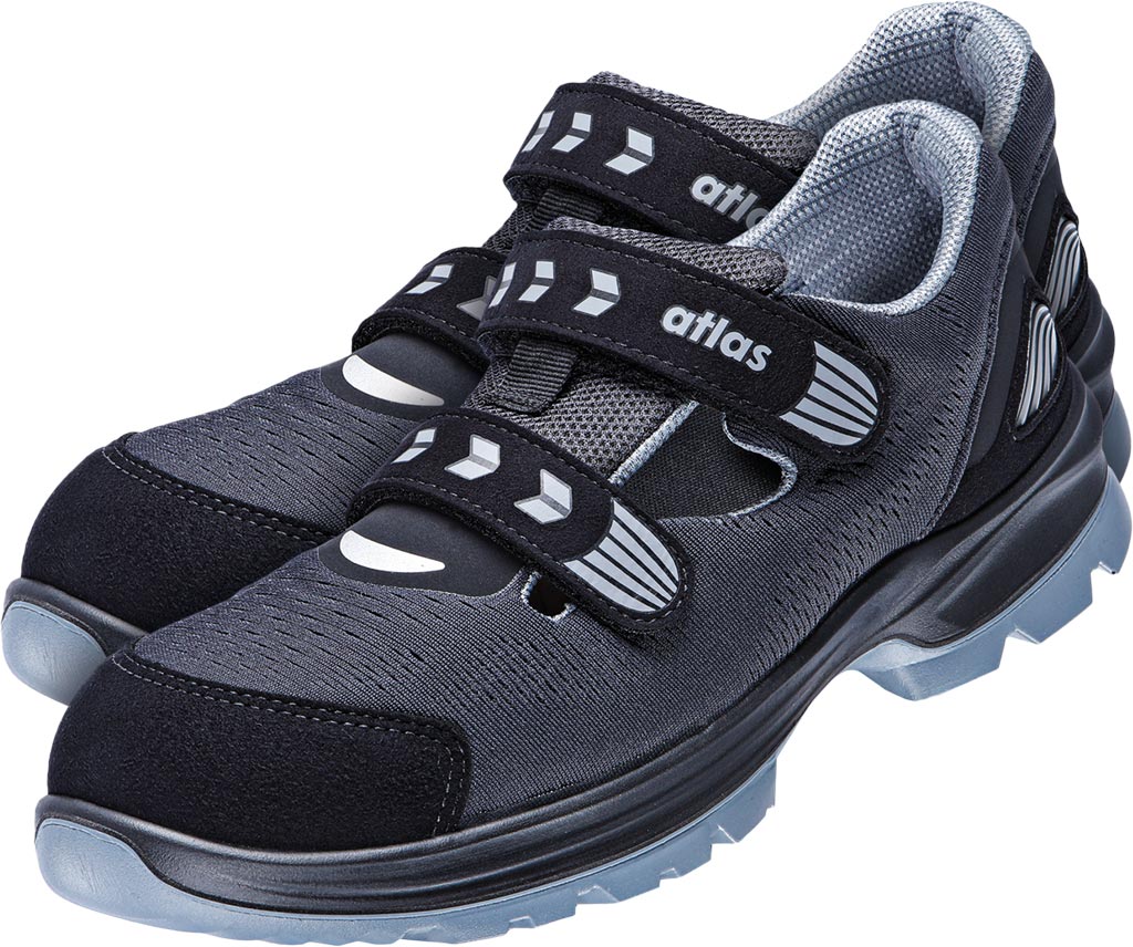 BUTY Bezpieczne ATLAS szaro-czarne
