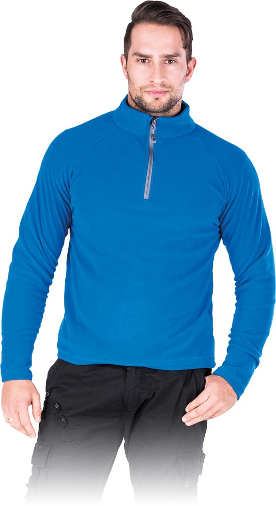 Bluza z Polaru Ochronna REIS niebieska