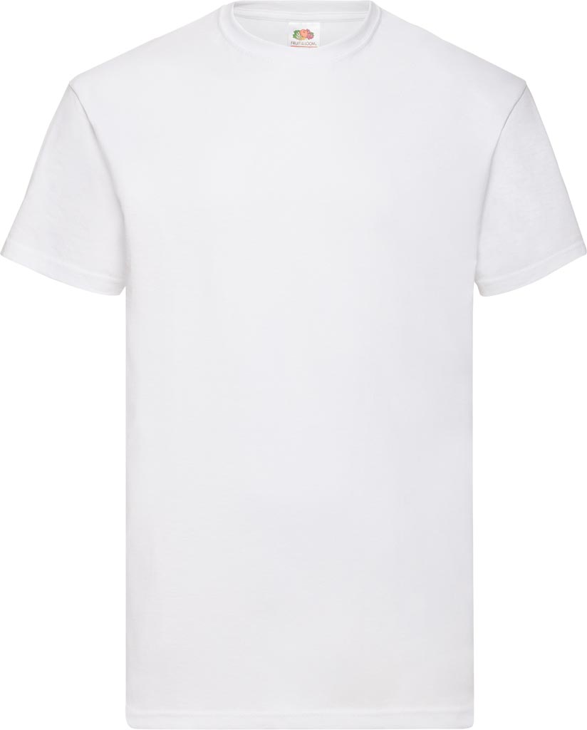 T-shirt FRUIT OF THE LOOM biały