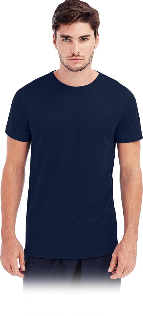 T-shirt Męski STEDMAN niebieski marina