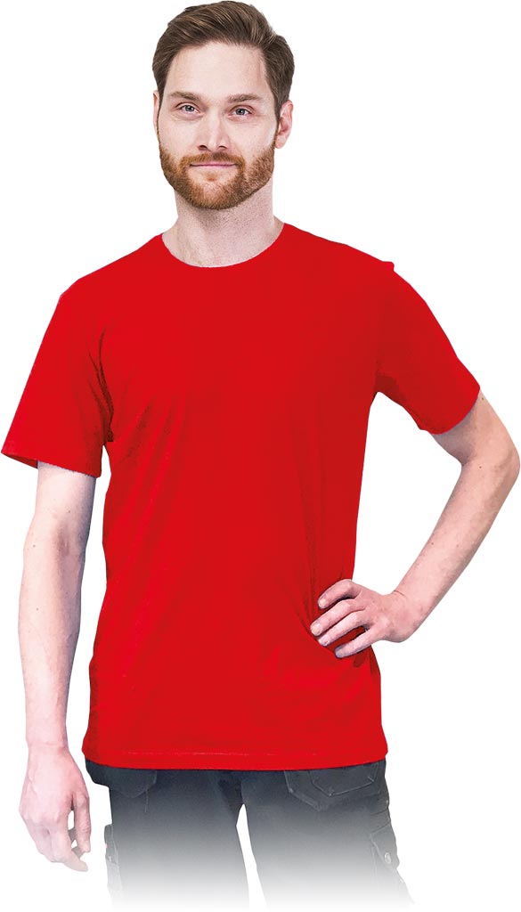 T-shirt Męski REIS czerwony