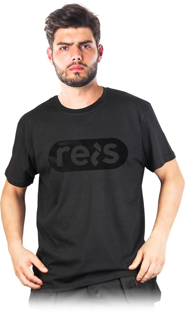 T-shirt Męski REIS czarny