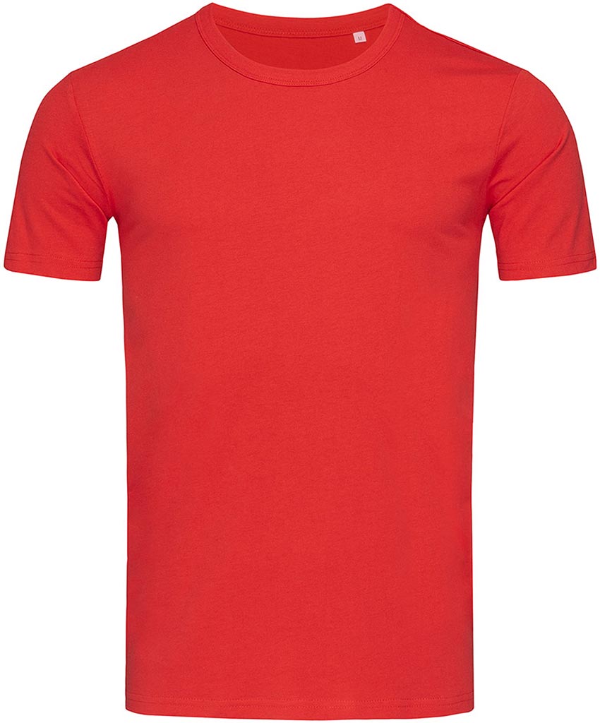 T-shirt Męski STEDMAN czerwony crimson