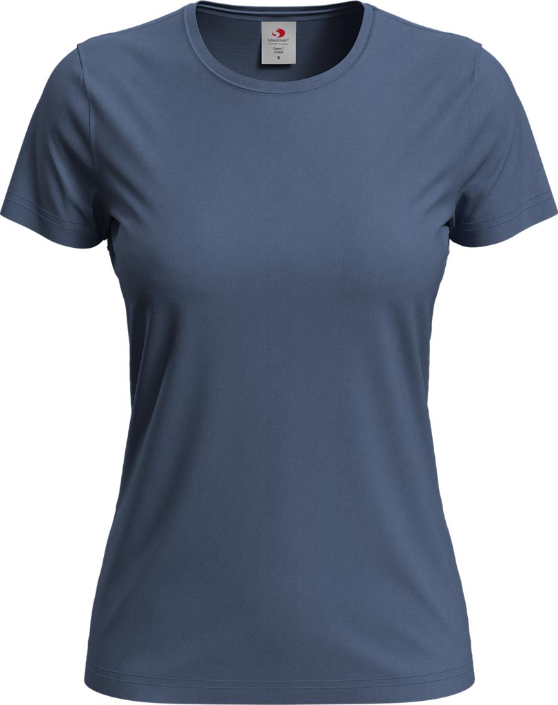 T-shirt Damski STEDMAN denim blue