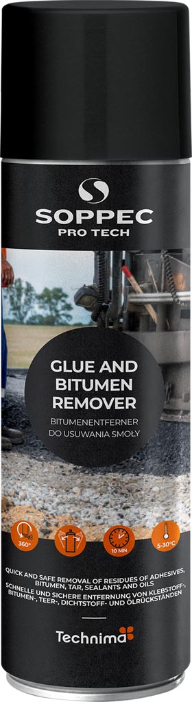 Spray do Usuwania Smoły SOPPEC czarny