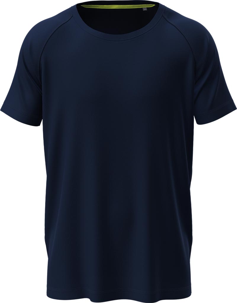 T-shirt Męski STEDMAN niebieski marina