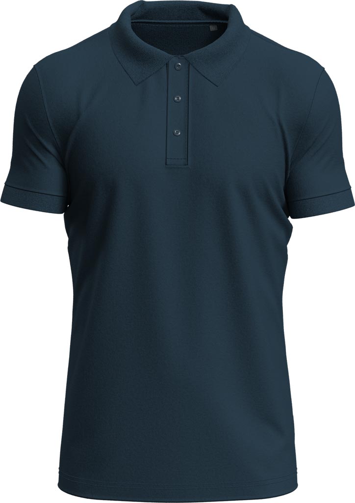 POLO Męskie STEDMAN niebieski marina