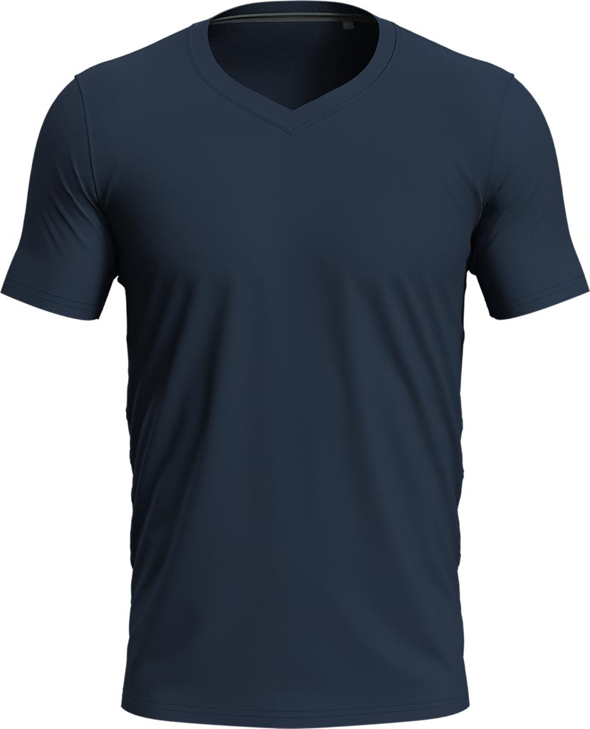 T-shirt Męski STEDMAN granatowy midnight