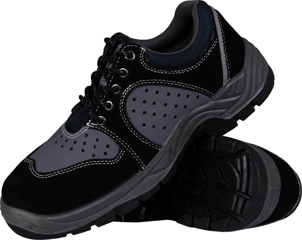 BUTY Bezpieczne REIS czarno-szare