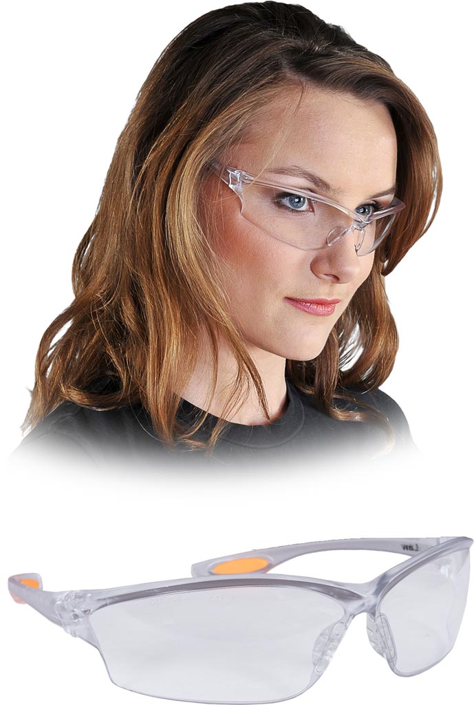Okulary Ochronne MCR transparentno-transparentne