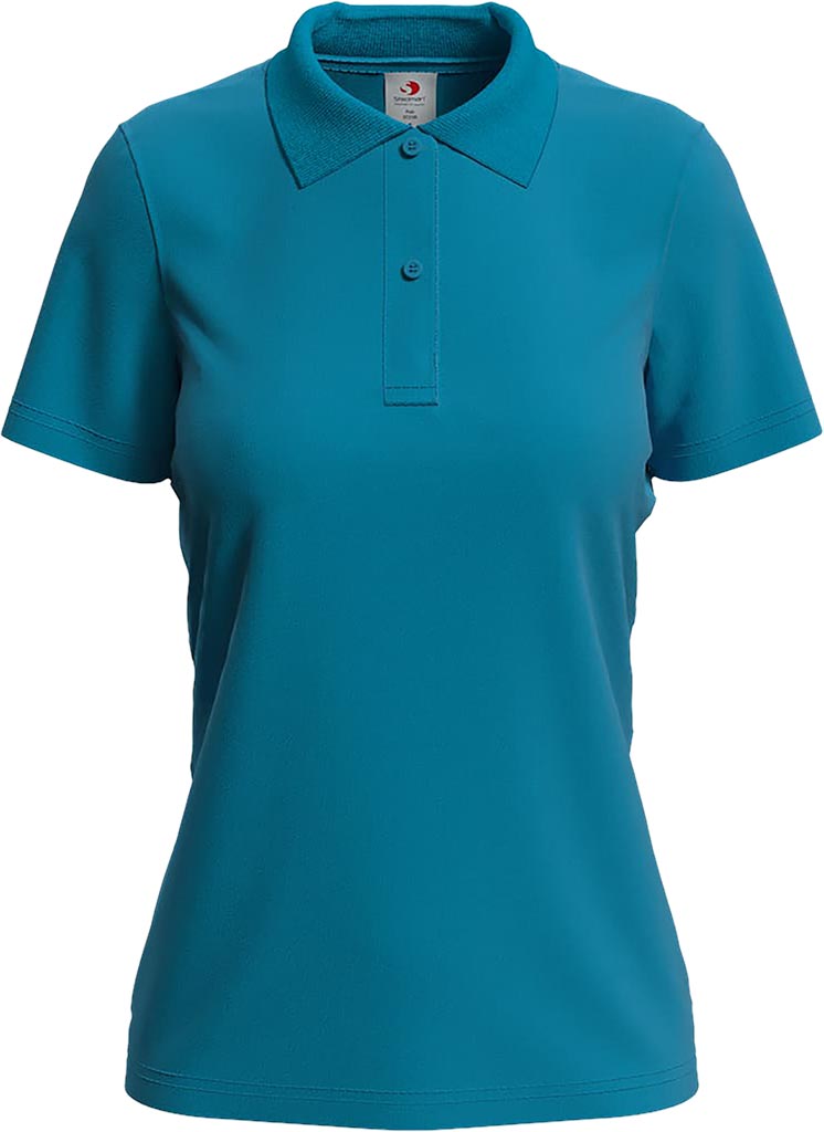 POLO Damskie STEDMAN niebieski oceaniczny