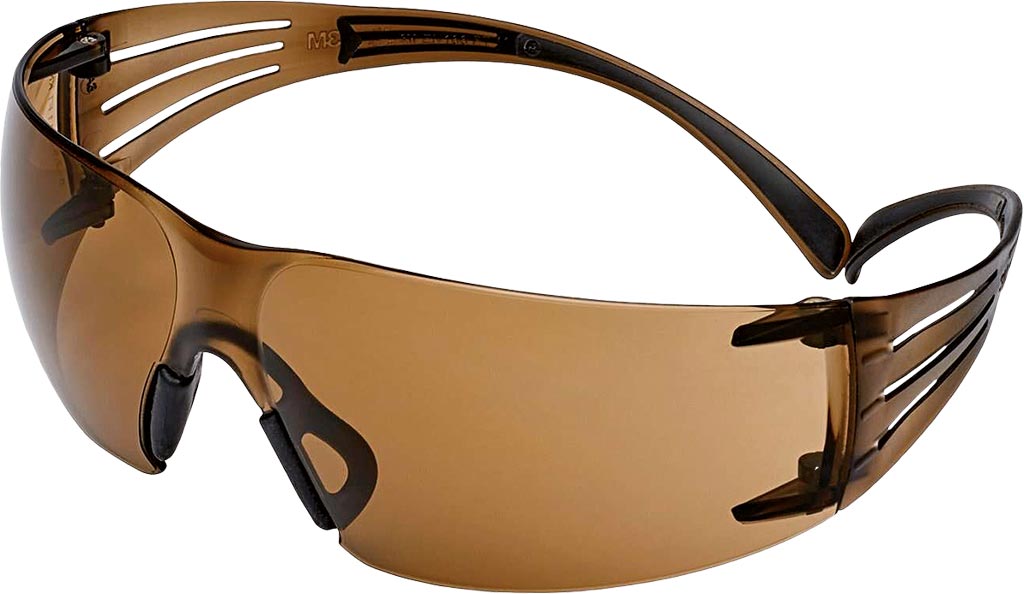 Okulary Ochronne 3M brązowe