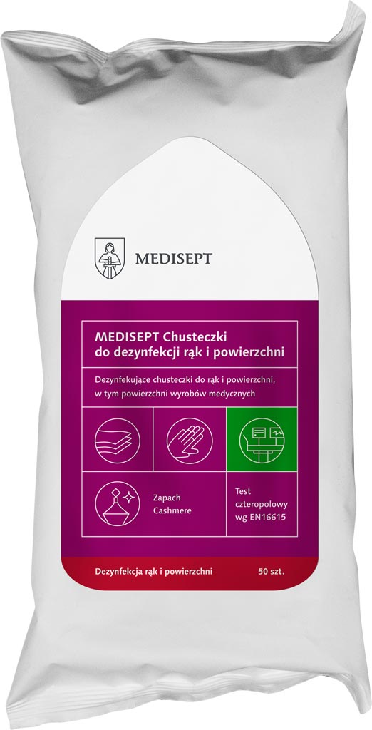 Chusteczki do Dezynfekcji 8% VAT MEDISEPT