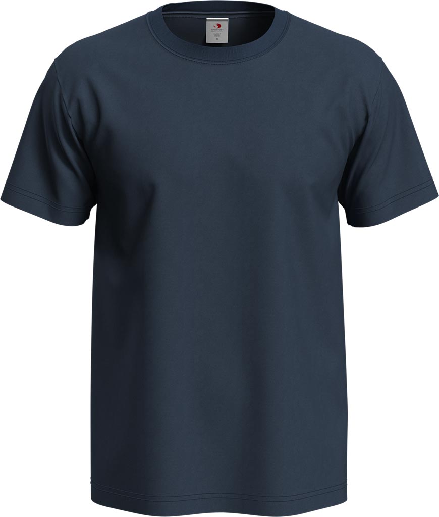 T-shirt Męski STEDMAN granatowy midnight