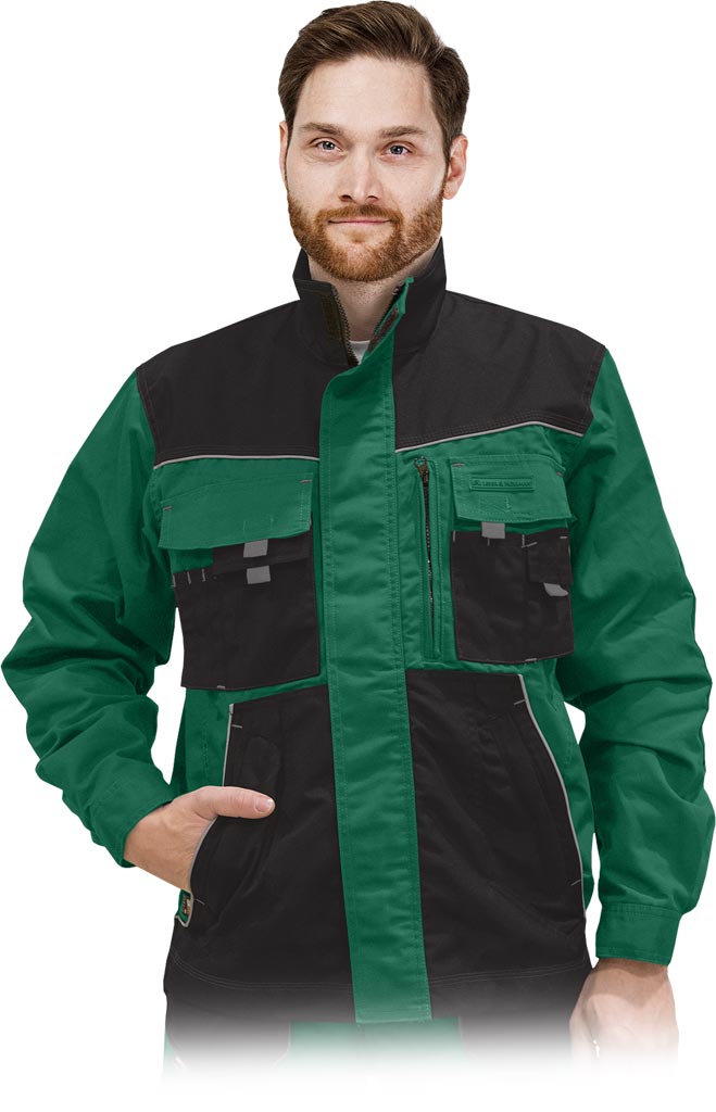 Bluza Ochronna L.HOLLMAN zielono-czarno-szara