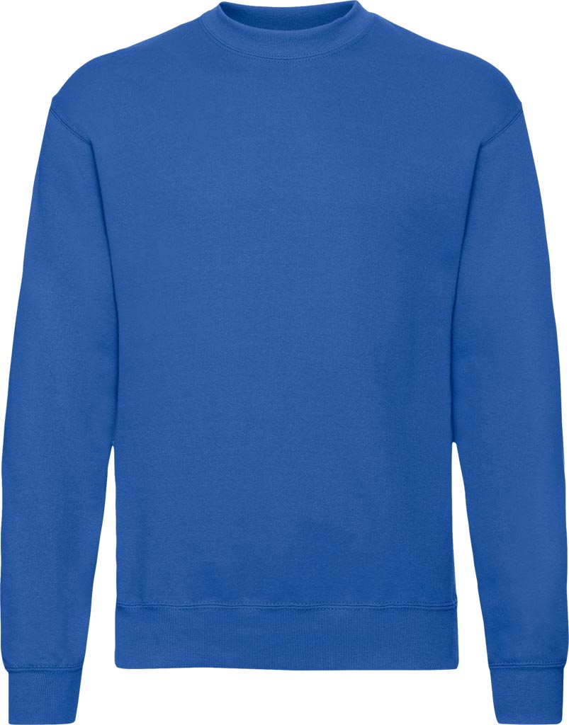 Bluza FRUIT OF THE LOOM niebieska