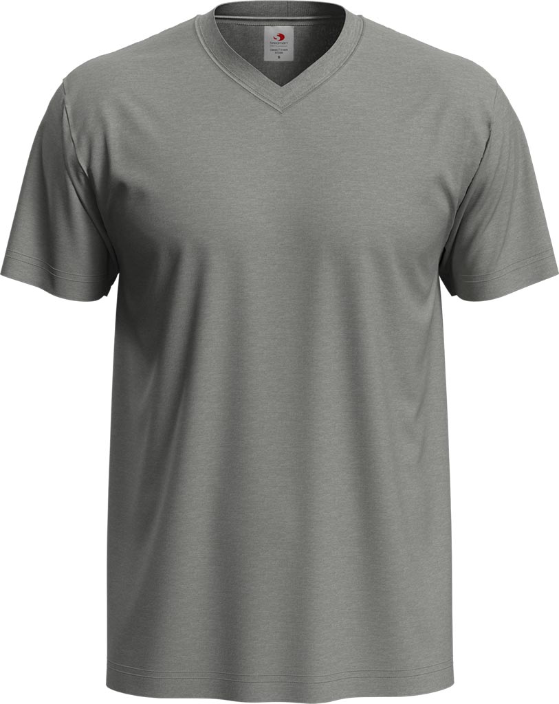T-shirt Męski STEDMAN szary heather