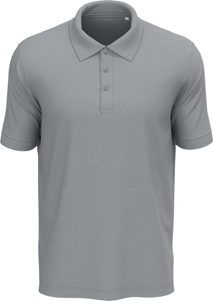 POLO Męskie STEDMAN soft grey