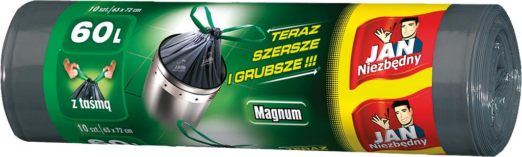 Worki na Śmieci JAN NIEZBĘDNY czarny
