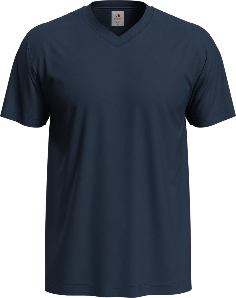 T-shirt Męski STEDMAN granatowy midnight