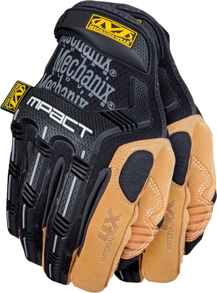 Rękawice Ochronne MECHANIX czarno-miodowe