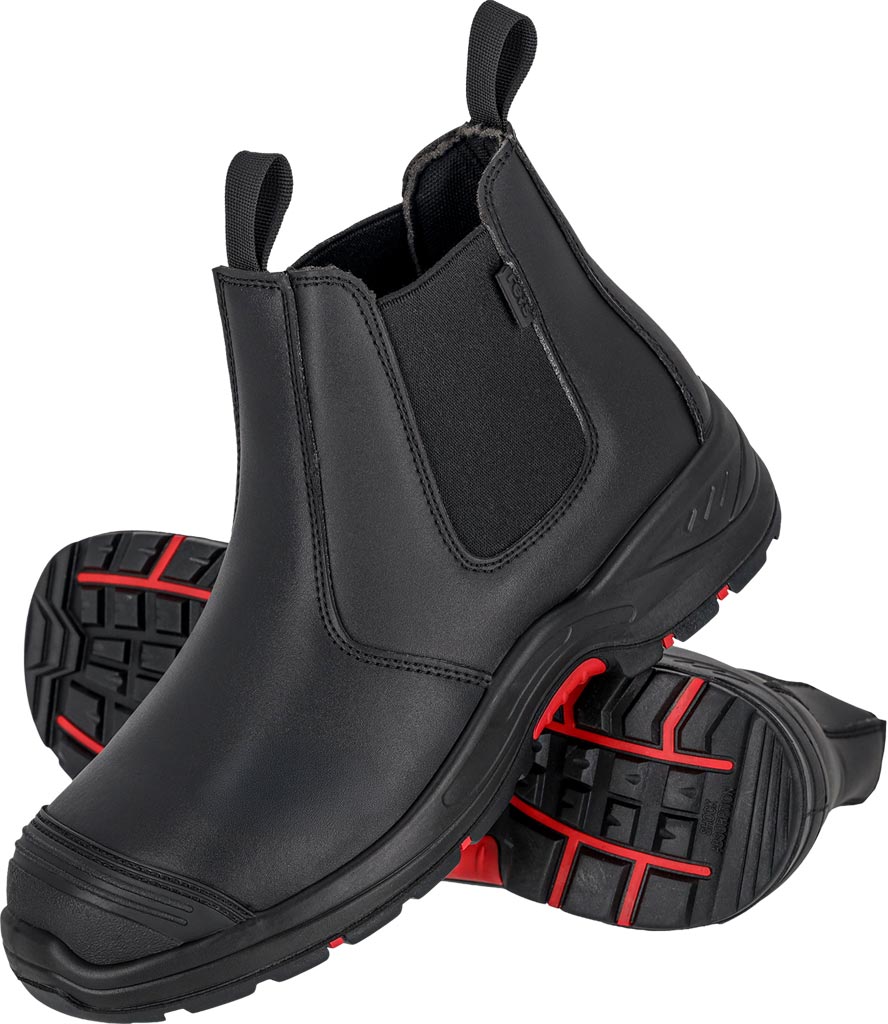BUTY Bezpieczne REIS czarno-czerwone
